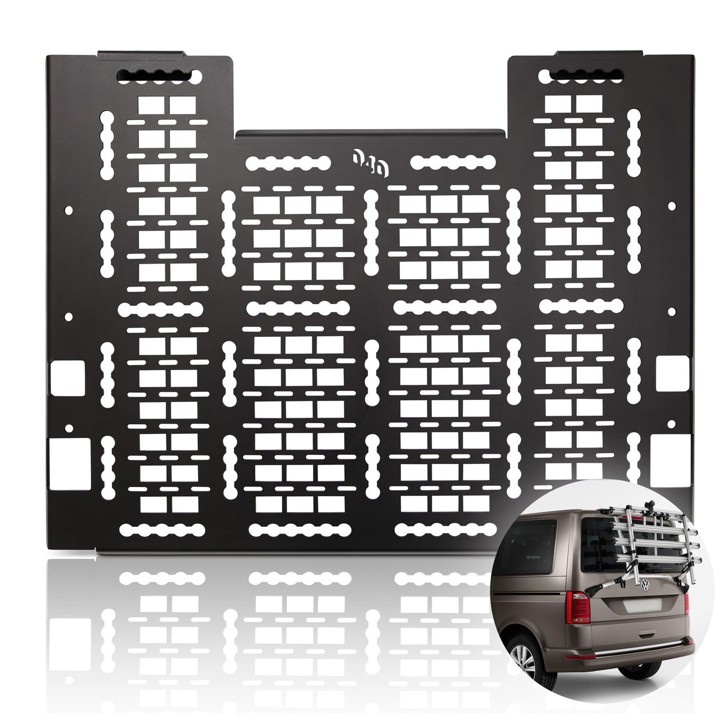 040 Parts Molle Board für VW T6.1 VW T6 original Fahrradträger und Thule WanderWay Gepäckträger Offroad Zubehör Toolboard Werkzeughalter