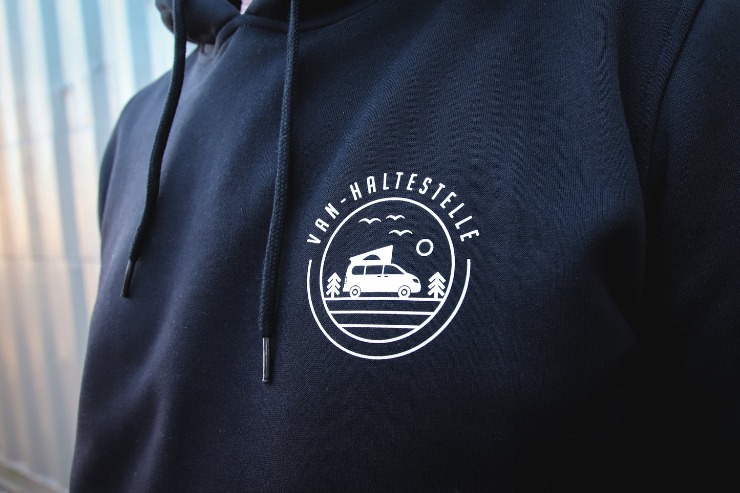 Van-Haltestelle Unisex Cruiser Hoodie