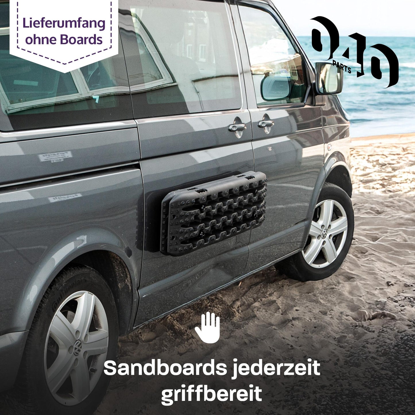 040 Parts Magnetische Halterung für Auffahrkeile und Sandbleche für Vans Camper Wohnmobile und Offroad Fahrzeuge