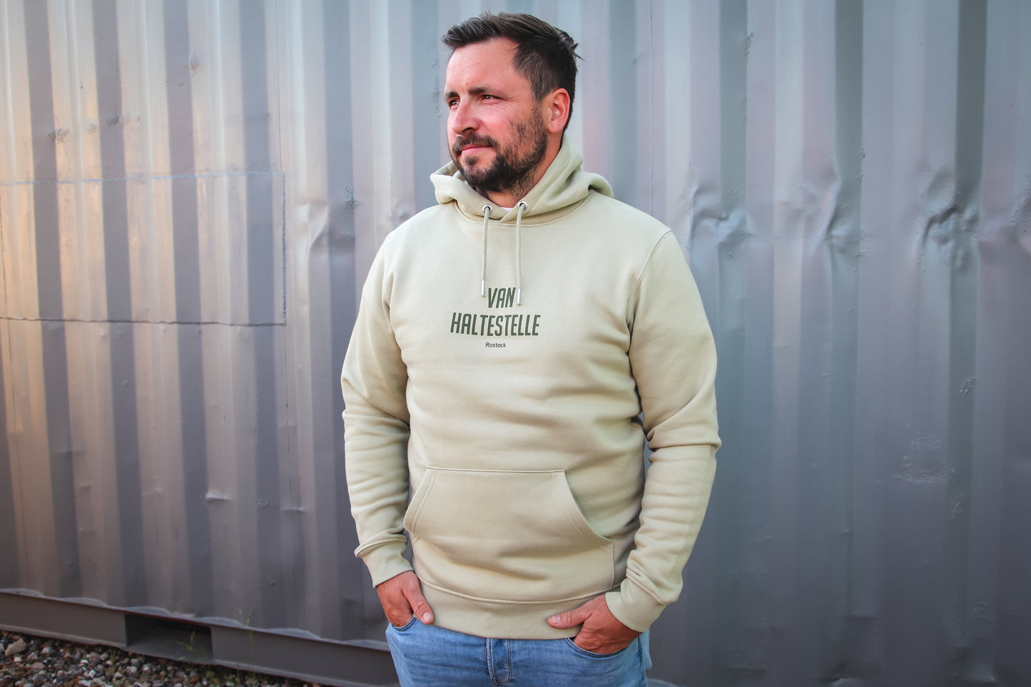 Van-Haltestelle Surf Van Hoodie (Unisex)