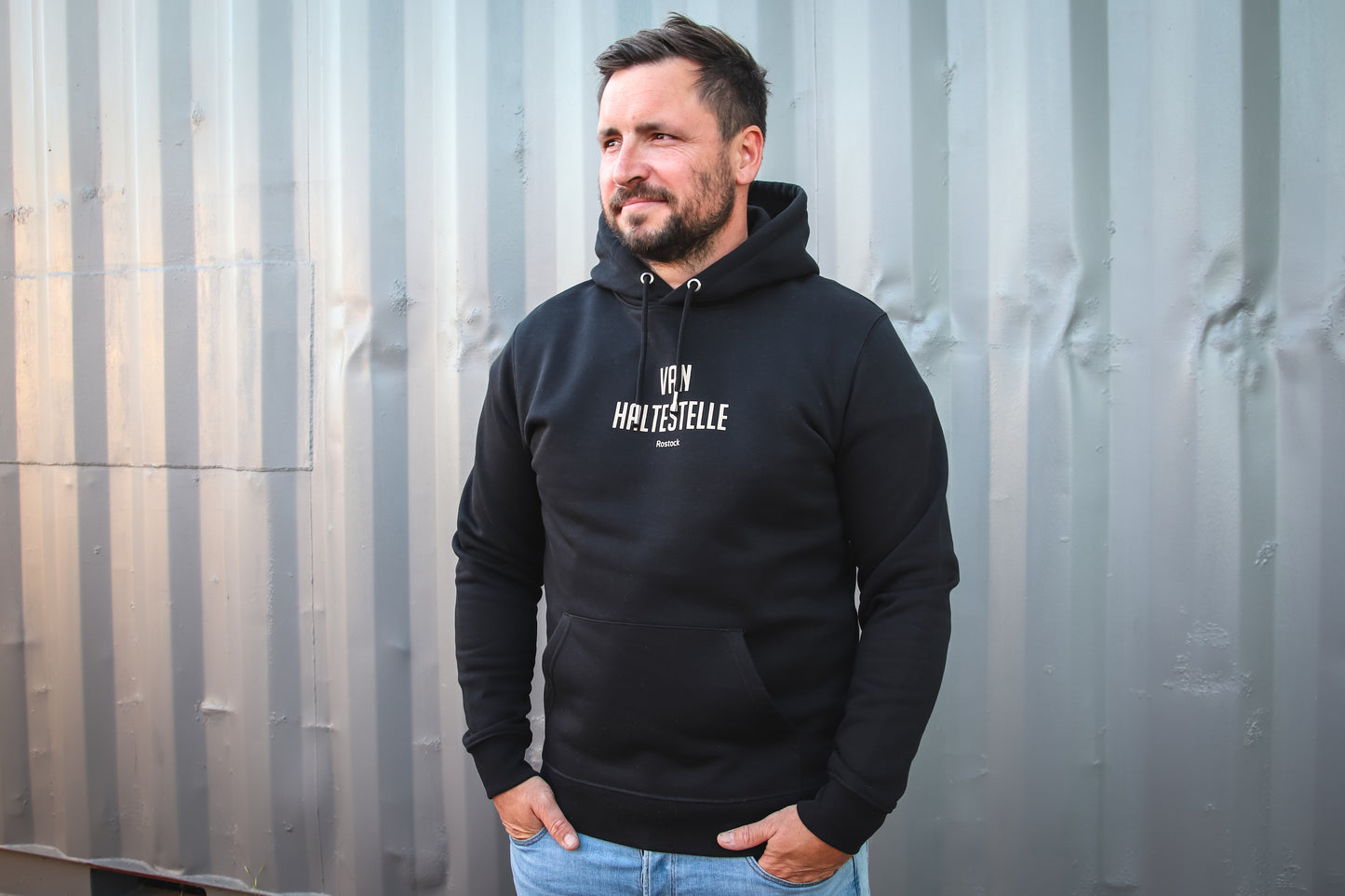 Van-Haltestelle Surf Van Hoodie (Unisex)