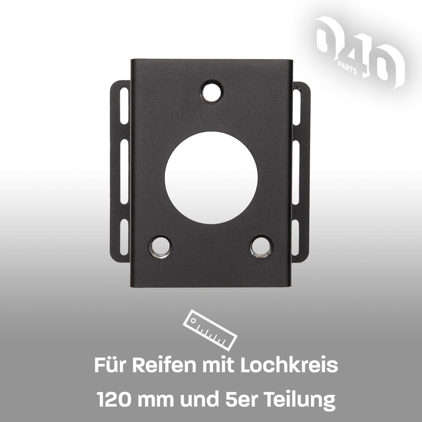 B-Ware: 040 parts Reserveradhalter für VW T5, T6 und T6.1 Ersatzreifen kompatibel mit vielen Anderen Felgen Ersatzreifen Halter Ersatzrad Ha