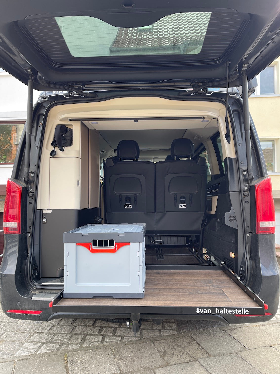 Heckauszug Mercedes V-Klasse Marco Polo Schwerlastauszug