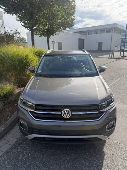 VW T-Cross Frontansicht mit LED-Scheinwerfern