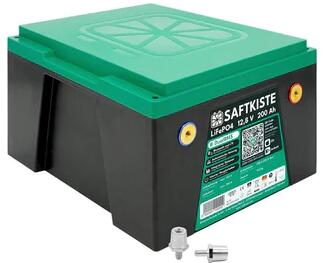 Saftkiste LiFePO4-Batterie mit Bluetooth & DualBMS
