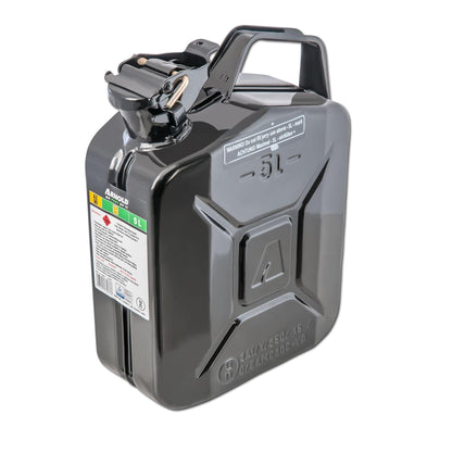 040parts Benzinkanister 5L aus Metall - Kraftstoffkanister für Benzin & Diesel Jerry Can