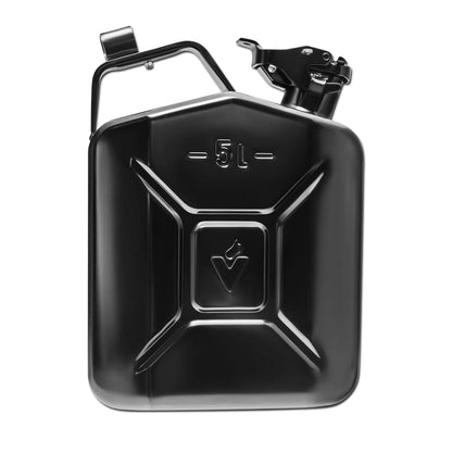 040parts Benzinkanister 5L aus Metall - Kraftstoffkanister für Benzin & Diesel Jerry Can