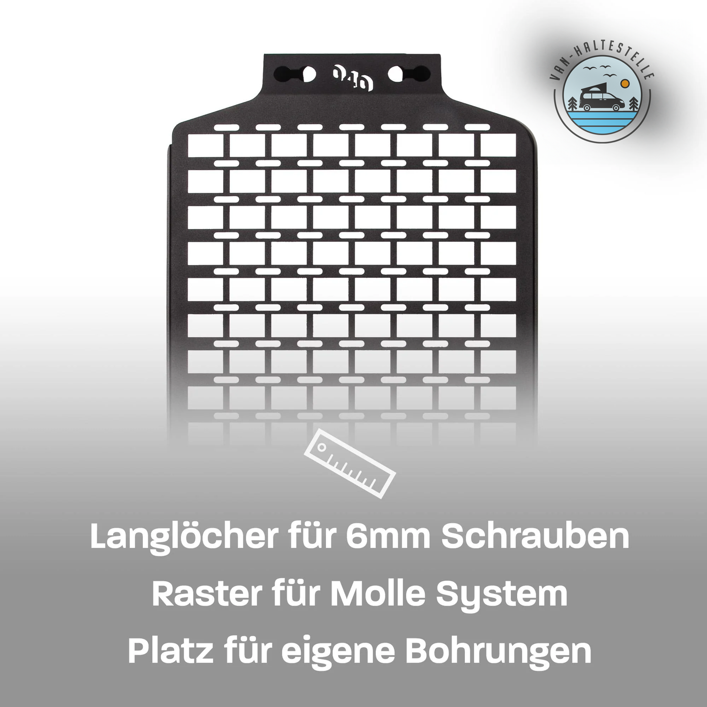 Molle Board für den Beifahrersitz Ordnungshelfer Equipmenthalter tool board für VW T5 T6 T6.1 California für Mutlivans