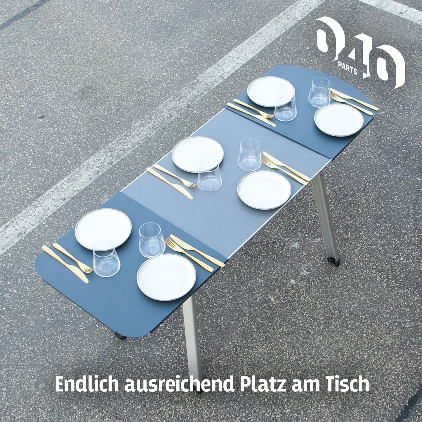 040 parts Tischerweiterung Set für VW T5/T6 California stabile Tischverbreiterung (nicht für T6.1)