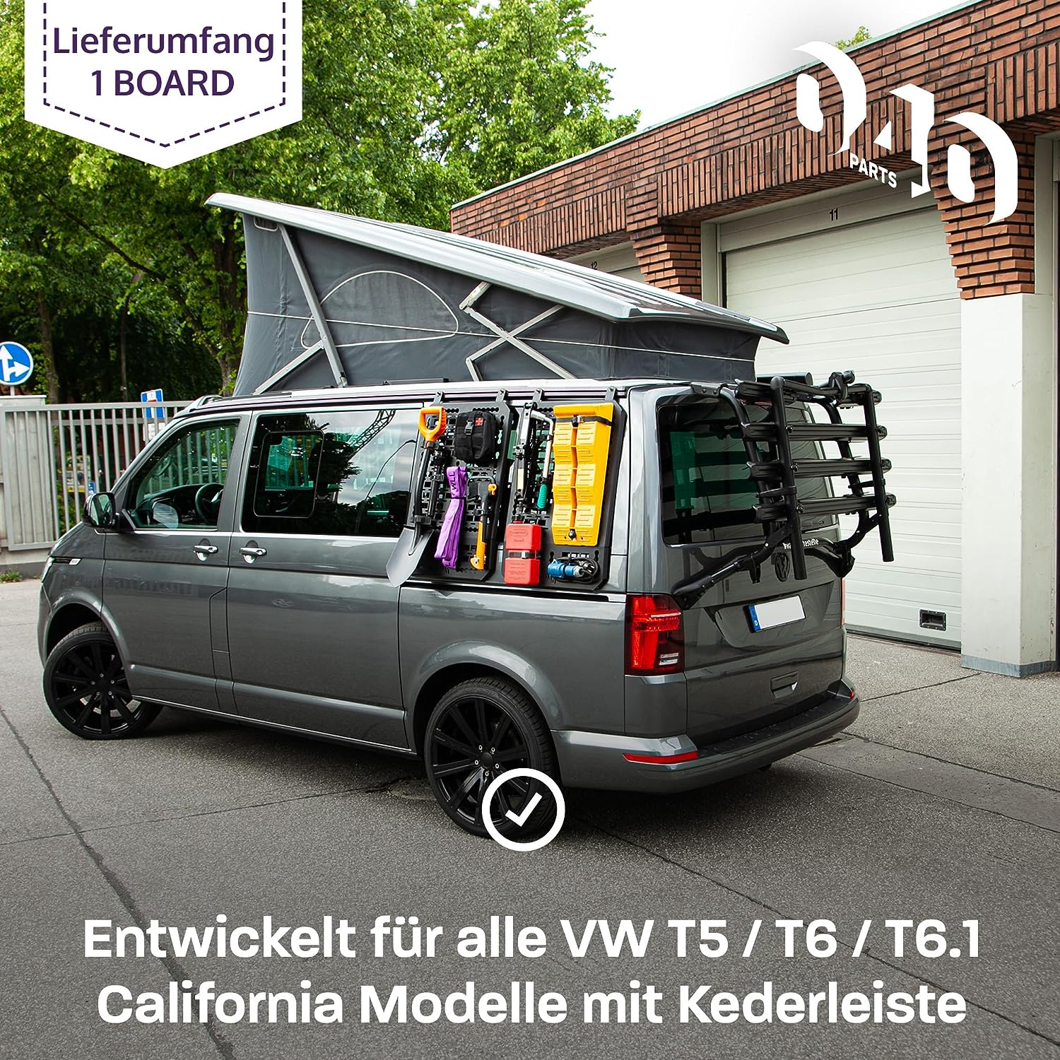 Für T5 T6 4 Stück Halterungen Edelstahl Multiflexboard Verriegelungsschiene  : : Auto & Motorrad