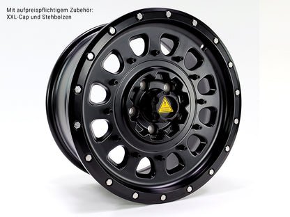 TWIN-MONOTUBE-PROJEKT-AT3 ALLTERRAIN FELGE IN 17 ZOLL INKL. AUSTAUSCHB. SCHUTZRING