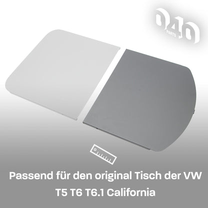 040 parts Tischerweiterung runde Seite für VW T5/T6/T6.1 California stabile Tischverbreiterung runde Seite
