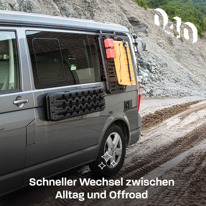 040 Parts Magnetische Halterung für Auffahrkeile und Sandbleche für Vans Camper Wohnmobile und Offroad Fahrzeuge