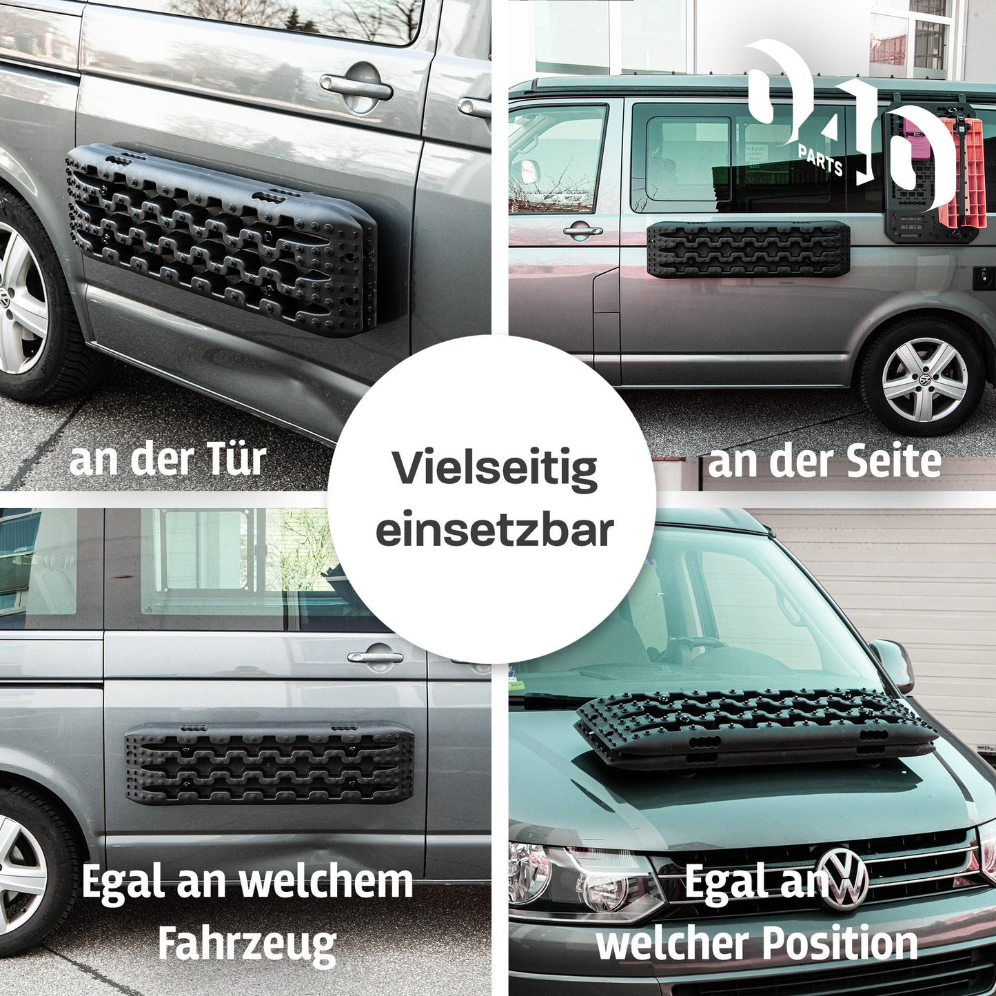 040 Parts Schraubhalterung für Auffahrkeile und Sandbleche Sandblechhalterung