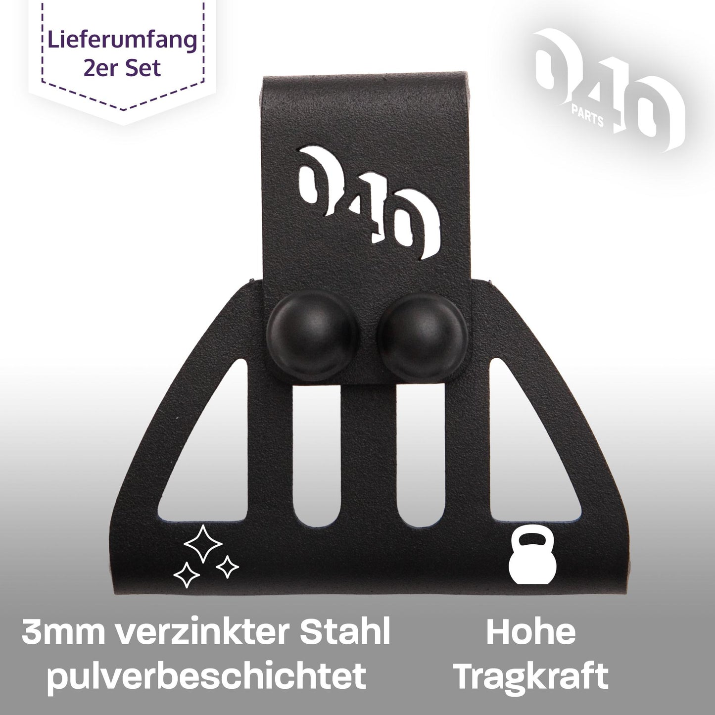 040 parts Dachträger Fuß für VW T7, T5, T6, T6.1 California sowie für Transporter und für Multivan mit C-Schiene