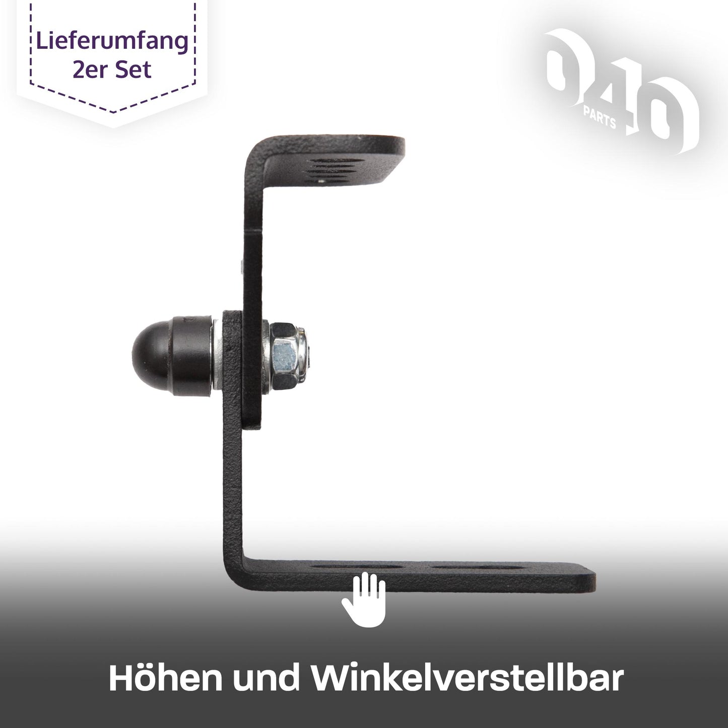 040 parts Dachträger Fuß für VW T7, T5, T6, T6.1 California sowie für Transporter und für Multivan mit C-Schiene