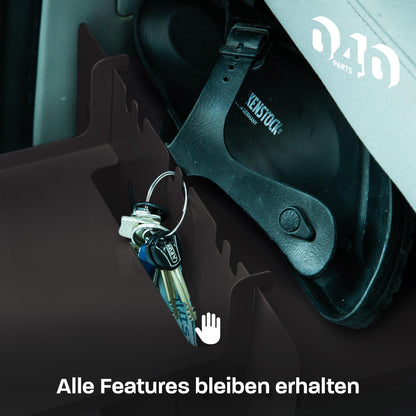 040 parts Einhängetisch schwarz für das Schuhregal die perfekte Ablage Campingtisch Beistelltisch