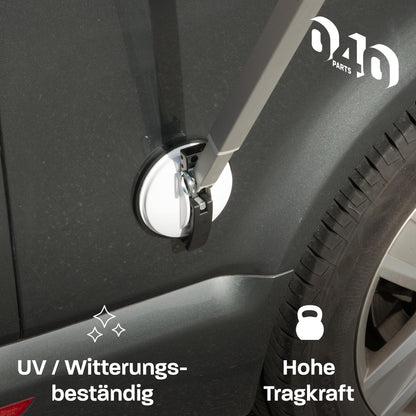 040 Parts Camping Markisenhalter für Thule Fiamma Dometic Markiesen kompatibel mit VW T7 T6.1 T6 T5 - 2er Set