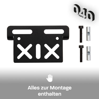 040 Parts Universelle Montageplatte für Reimo TopRail einzigartige Halteplatte Lochplatte für dein Zubehör