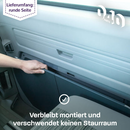 040 parts Tischerweiterung runde Seite für VW T5/T6/T6.1 California stabile Tischverbreiterung runde Seite