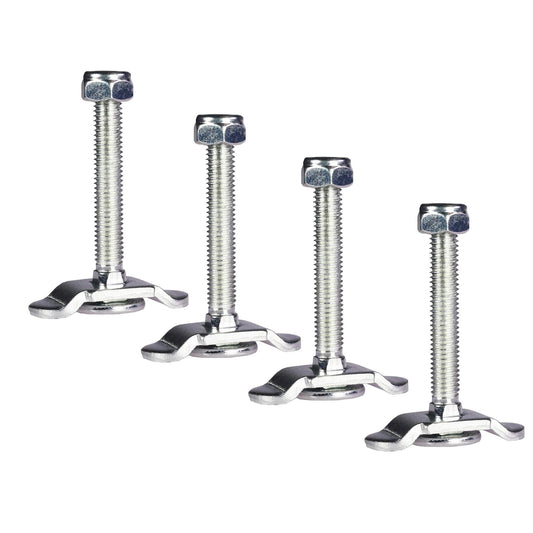 040 Parts Schraubfitting-Set Plus für Airlineschienen M8 x 35 mm, 1000 daN, 4er Set - Perfekt für Molle-Board