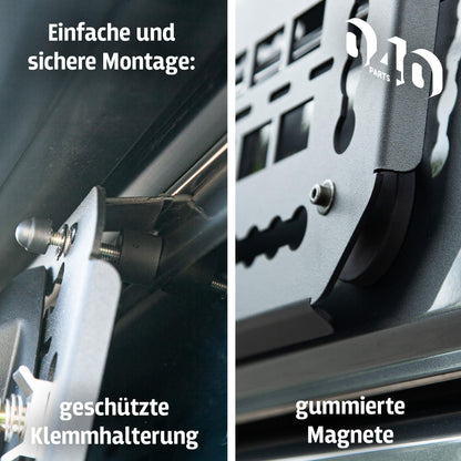 040 Parts Schiebetür Molle Board breit für VW T5 T6 T6.1 Mercedes Marco Polo Ford Tourneo Custom Nugget etc