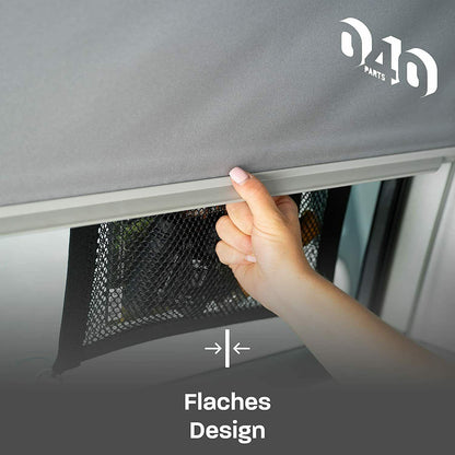 040 Parts Aufbewahrungs Netz für das Küchenfenster von VW T7 T5 T6 Bulli, Multivan