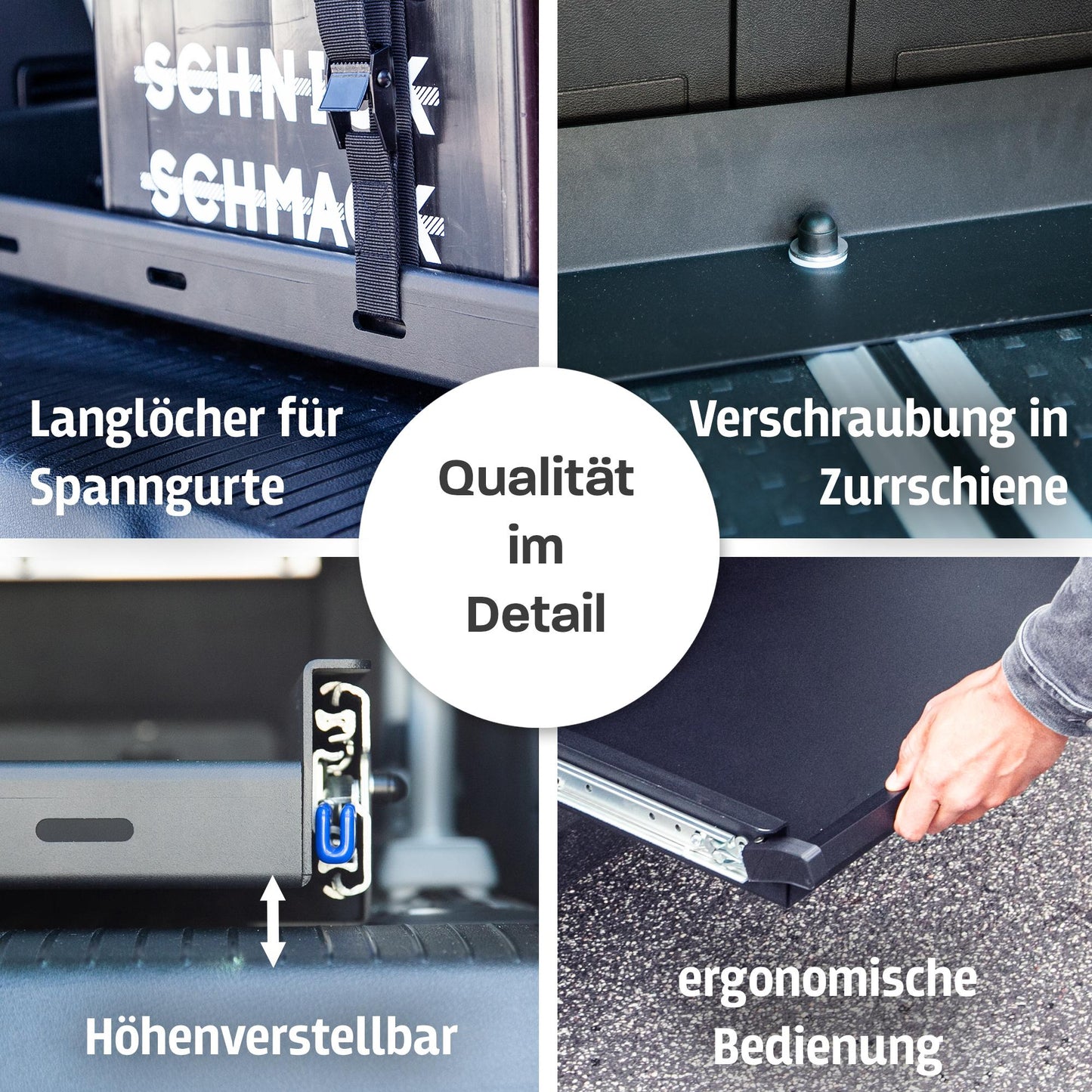 040 parts Einhand Heckauszug Schublade 800mm für T7 new California Beach und Multivan Heckbox Gepäckauszug Schwerlastauszug Schiene neuer California