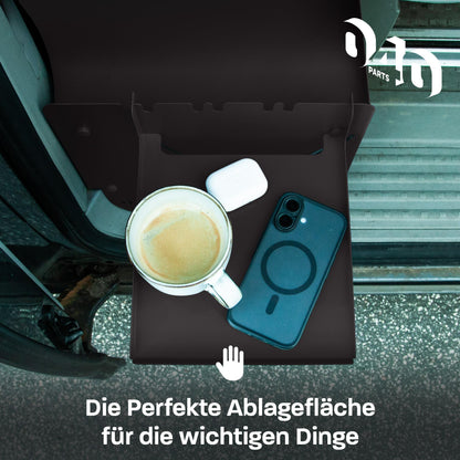 040 parts Einhängetisch schwarz für das Schuhregal die perfekte Ablage Campingtisch Beistelltisch