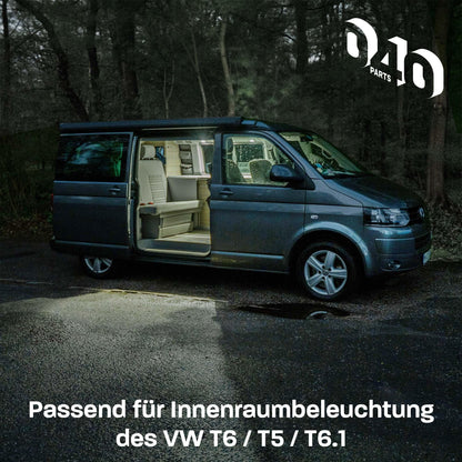040 Parts Farbfilter Set für LED Innenbeleuchtung kompatibel mit VW T6 / T5 / T6.1 auswechselbare Filterfolien für VW Leuchten im Fahrzeuginnenraum