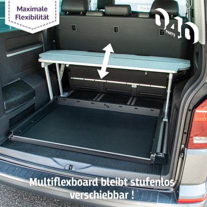 040 parts Einhand Heckauszug Schublade 800mm für T5 T6 T6.1 California Beach oder für Multivans Heckbox Gepäckauszug Schwerlastauszug Schiene