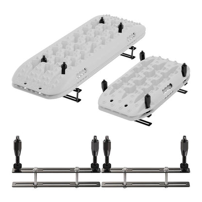 040 Parts Schraubhalterung für Auffahrkeile und Sandbleche Sandblechhalterung kompatibel mit Maxtrax und vielen weiteren Modellen