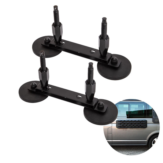 040 Parts Magnetische Halterung für Auffahrkeile und Sandbleche für Vans Camper Wohnmobile und Offroad Fahrzeuge