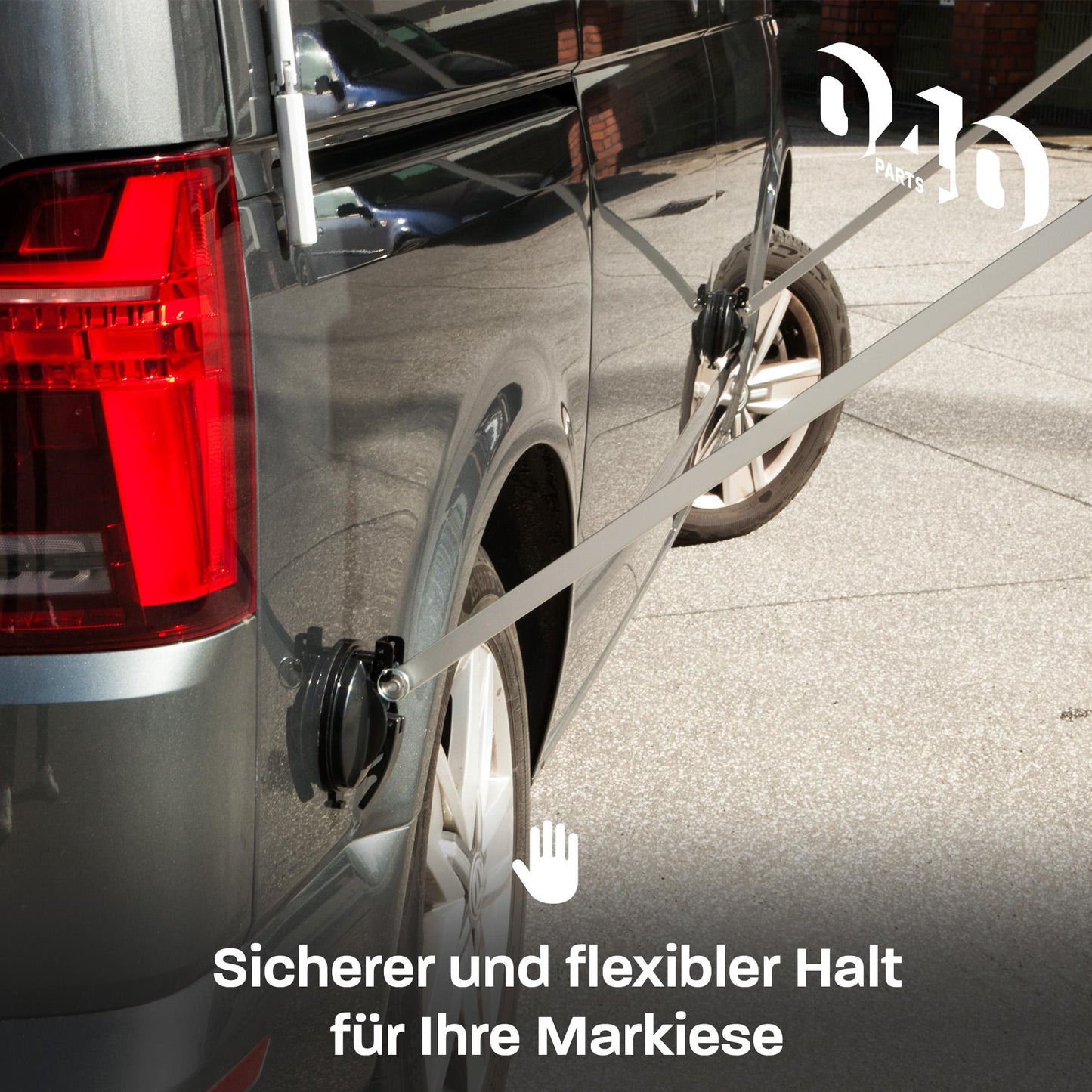 040 Parts Markisenhalter Saugnapf für Thule Fiamma Dometic Markiesen kompatibel mit VW T7 T6.1 T6 T5 - 2er Set
