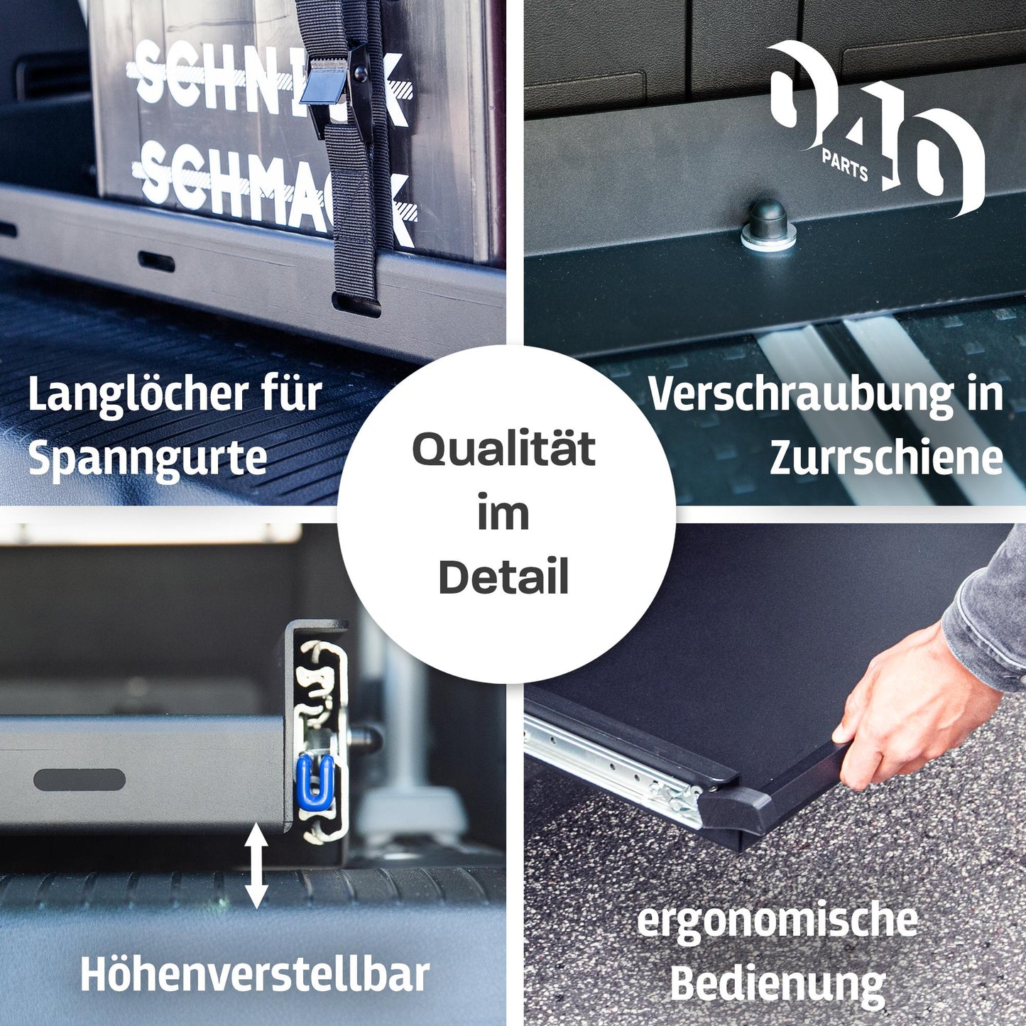 040 parts Einhand Heckauszug Schublade 950mm für T7 new California Beach Tour Heckbox Gepäckauszug Schwerlastauszug Schiene neuer California