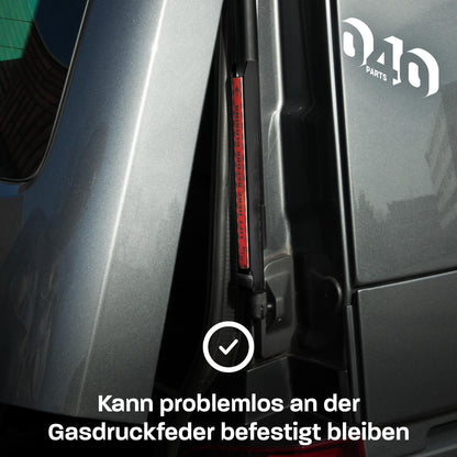 040 Parts Heckklappenaufsteller Stahl kompatibel für VW T5 California für VW T6 Cali für VW T6.1 California für Volkswagen Zubehör