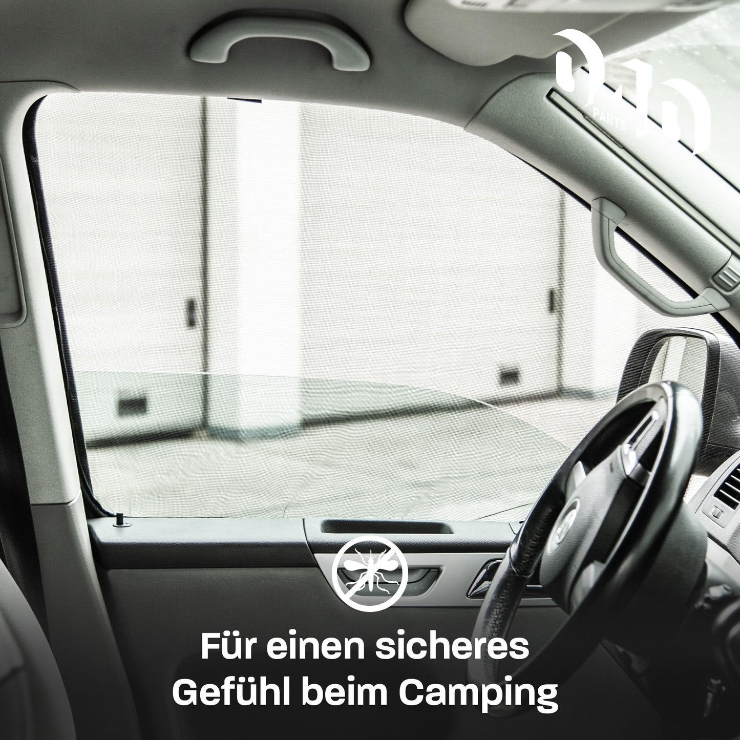 040 Parts Hochwertiges Moskitonetz kompatibel mit VW T5 T6 T6.1 California - Einfache Installation und zuverlässiger Schutz vor Moskitos