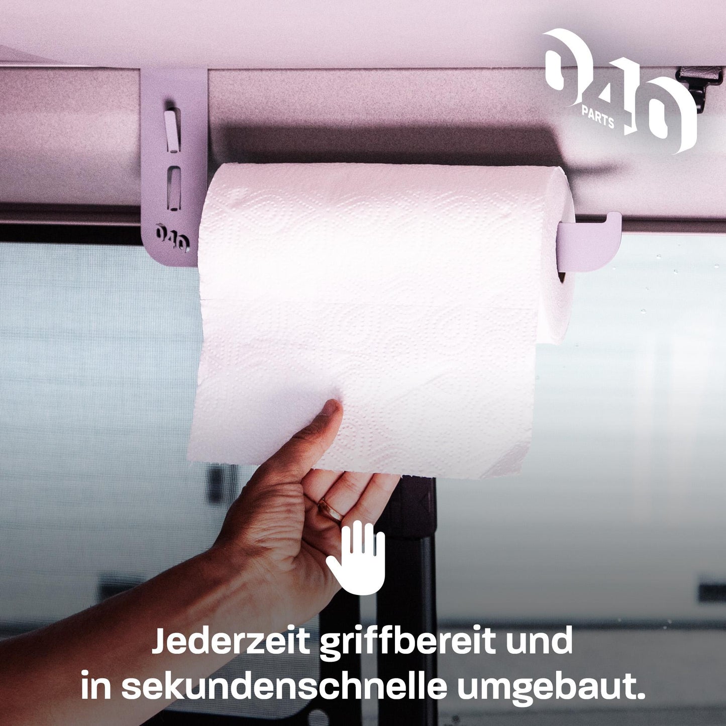 040 Parts Praktischer Küchenrollenhalter für VW T7 neuer California - verstärkte Version!