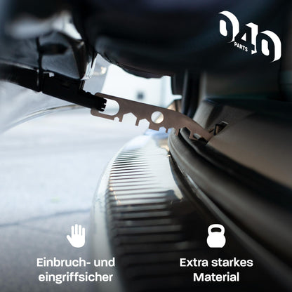 040 Parts Multitool extra langer Heckklappen Aufsteller 20 cm für VW T7 T6 T5 T4 California Multivan Bulli Ocean Beach Golf Caddy - Werkzeuge