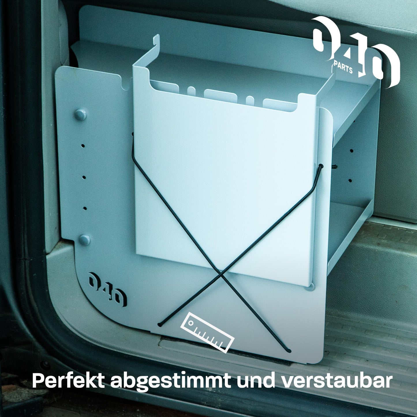 040 parts Einhängetisch grau für das Schuhregal die perfekte Ablage Campingtisch Beistelltisch
