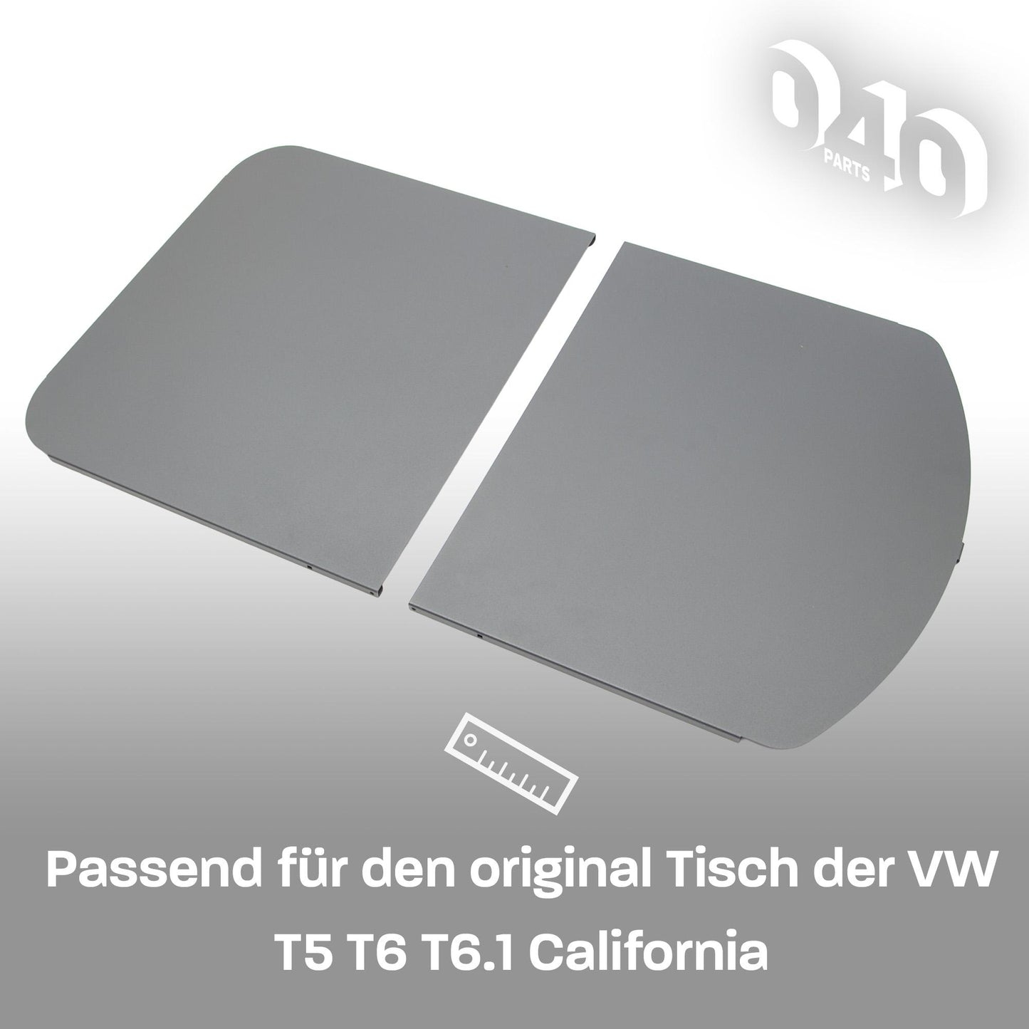 040 parts Tischerweiterung Set für für VW T5 / T6 / T6.1 California stabile Tischverbreiterung