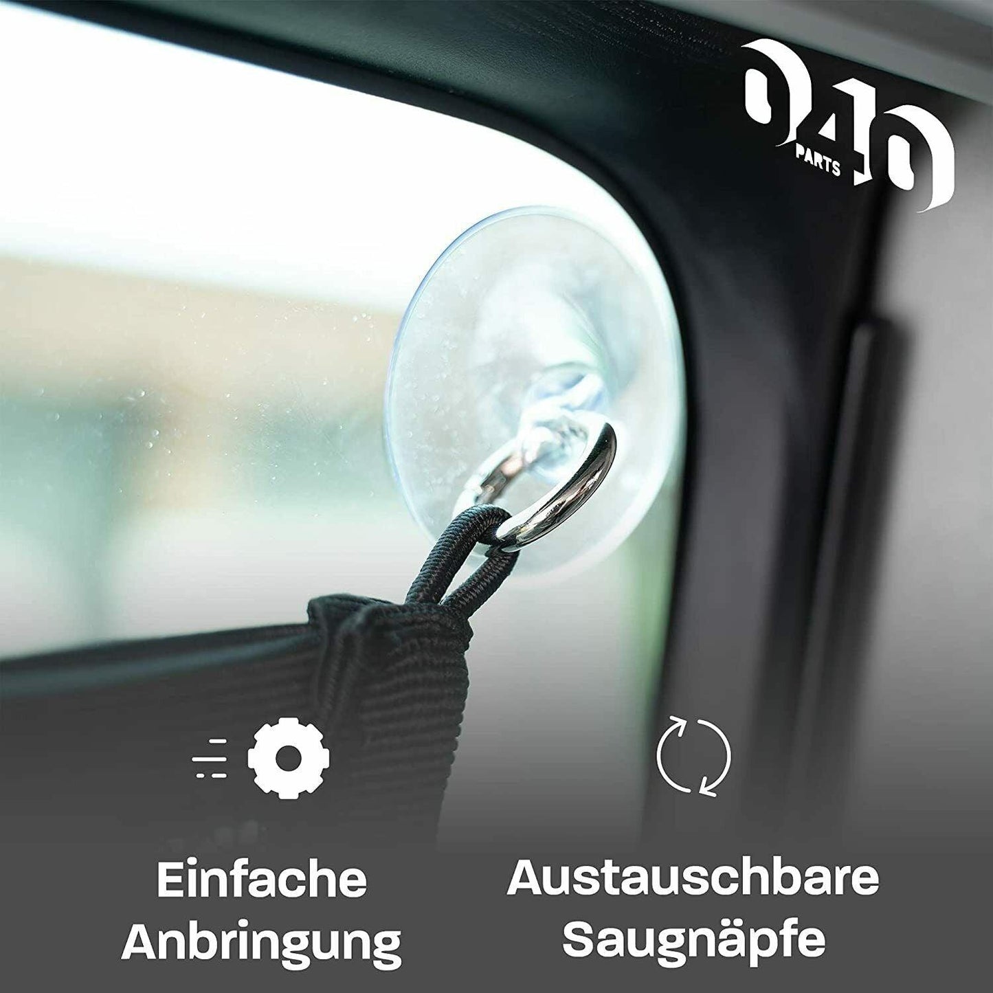040 Parts Aufbewahrungs Netz für das Küchenfenster von VW T7 T5 T6 Bulli, Multivan