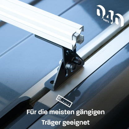 040 parts Dachträger Fuß für VW T7, T5, T6, T6.1 California sowie für Transporter und für Multivan mit C-Schiene
