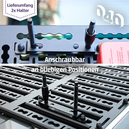 040 Parts Schraubhalterung für Auffahrkeile und Sandbleche Sandblechhalterung