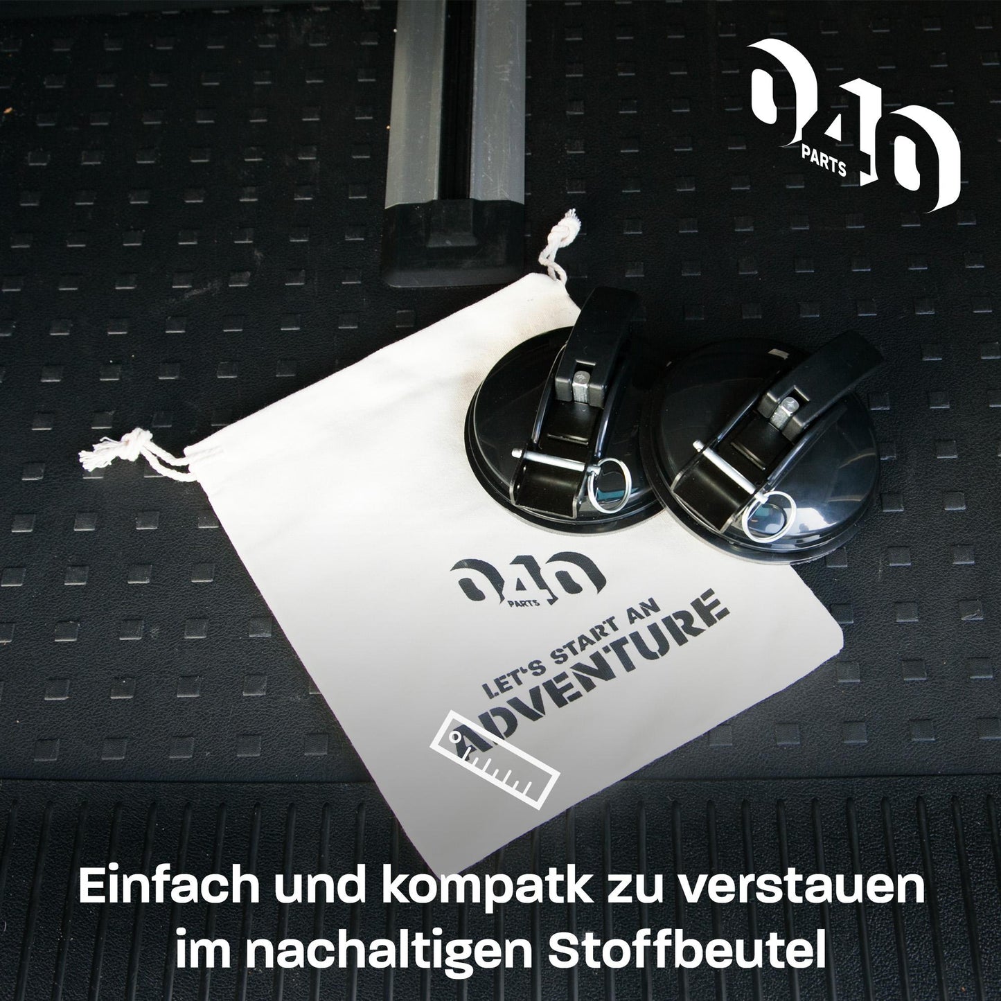 040 Parts Markisenhalter Saugnapf für Thule Fiamma Dometic Markiesen kompatibel mit VW T7 T6.1 T6 T5 - 2er Set