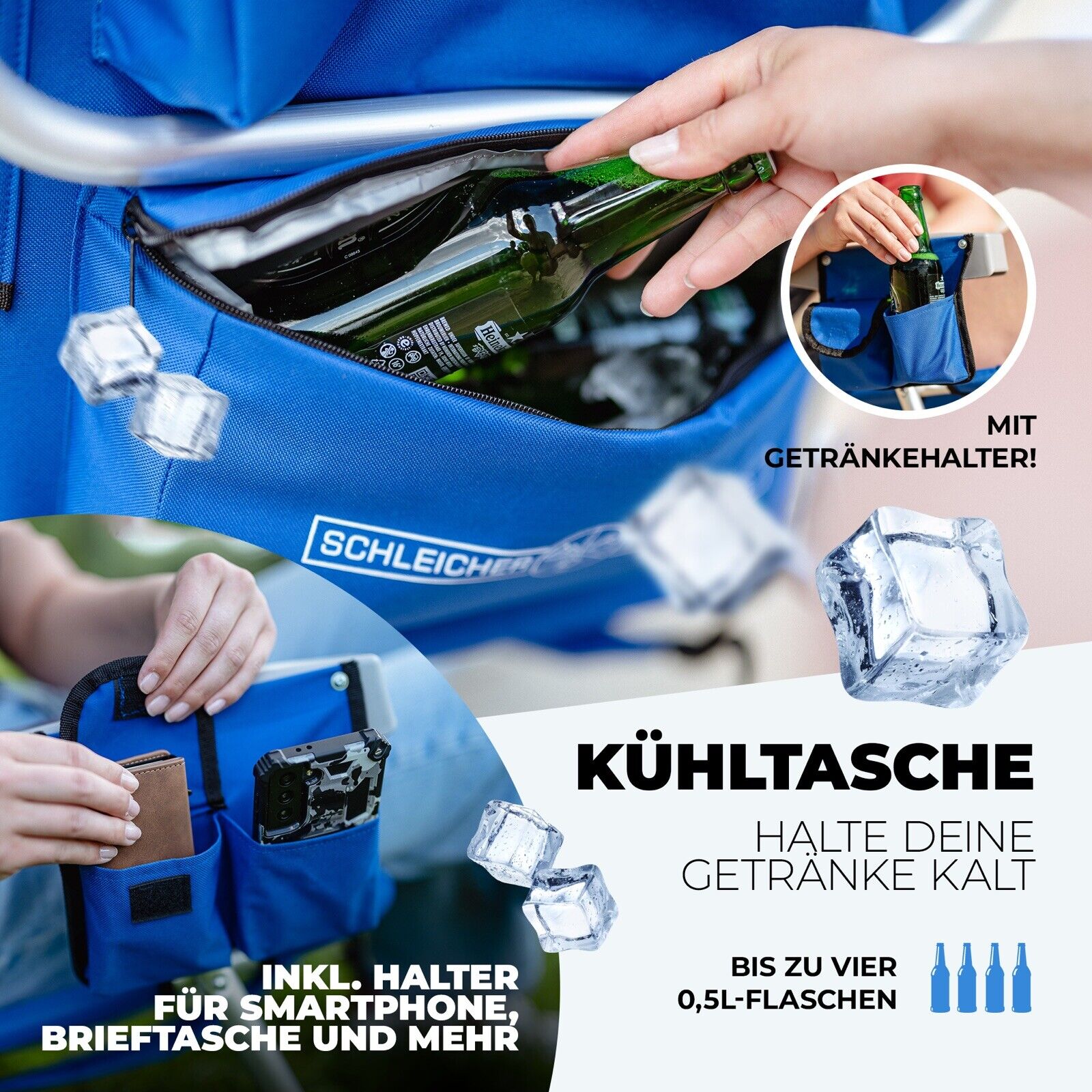 campingstuhl als rucksack Ultraleichter Campingstuhl Strandstuhl klappbar Kühlfach Rucksack – VAN-HALTESTELLE