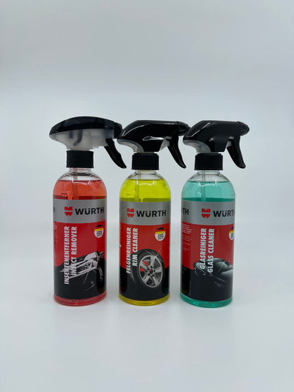 Würth Felgenreiniger, Insektenentferner, Glasreiniger