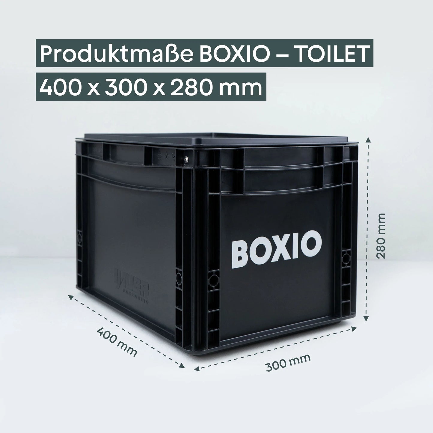 Boxio Trenntoilette Trockentoilette für deinen Campervan