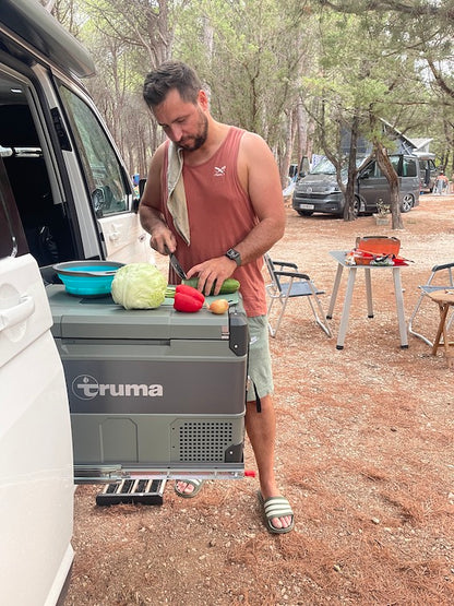 VAN-HALTESTELLE SCHWERLASTAUSZUG SLIDE FÜR DEINE C60 TRUMA MOBILE COOLER KÜHLBOX