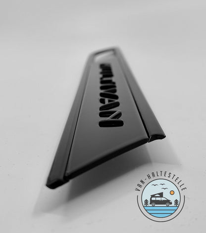 Vw T6.1 Schriftzug Schwarz Hochlnglanz Emblem 